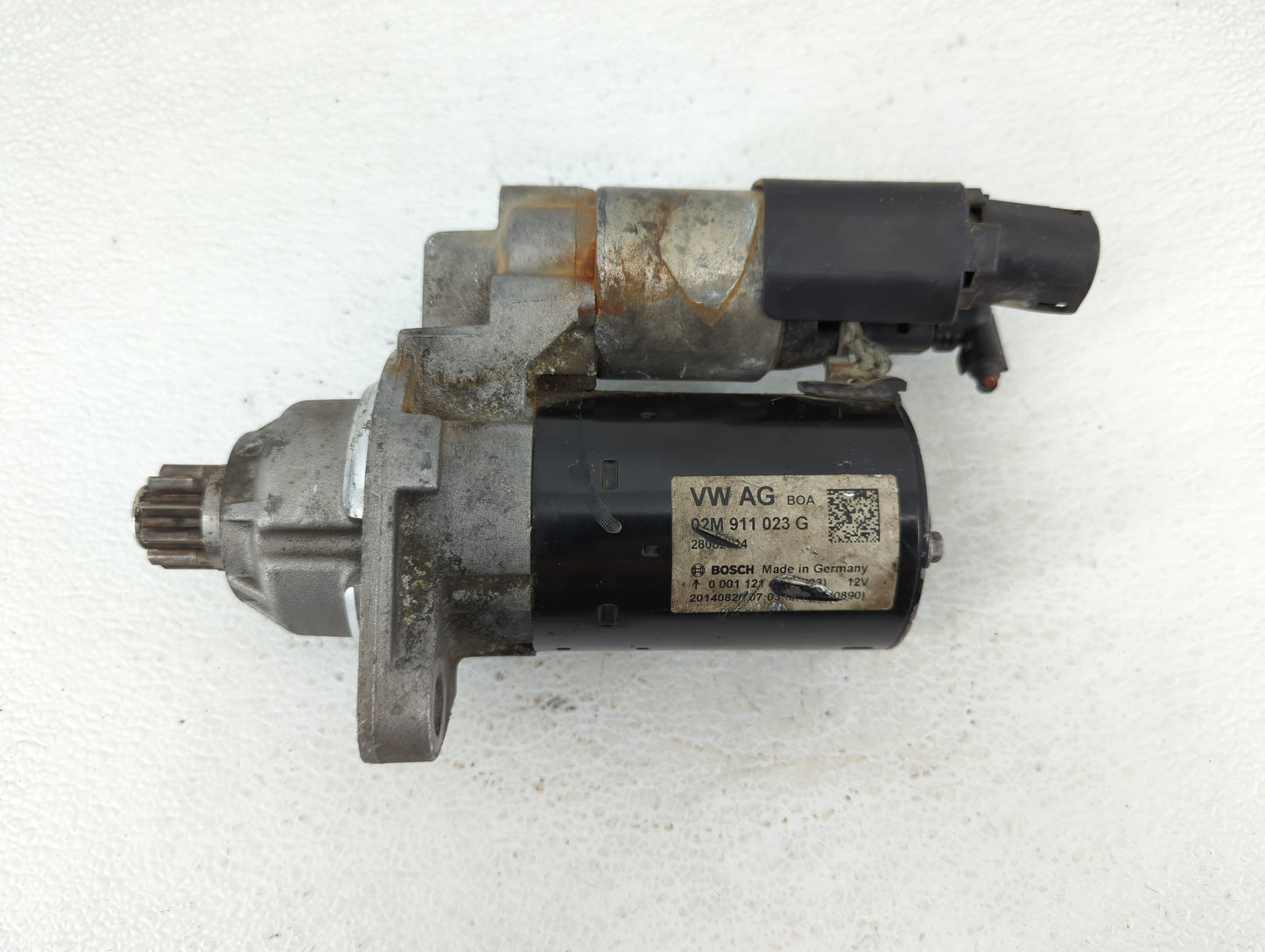 2012-2016 Volkswagen Jetta Car Starter Motor Solenoid OEM P/N:02M 911 023 G Fits Fits 2012 2013 2014 2015 2016 2018 OEM Used