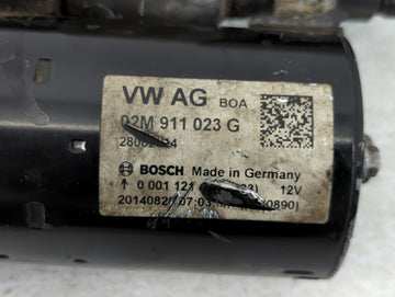2012-2016 Volkswagen Jetta Car Starter Motor Solenoid OEM P/N:02M 911 023 G Fits Fits 2012 2013 2014 2015 2016 2018 OEM Used Auto Parts