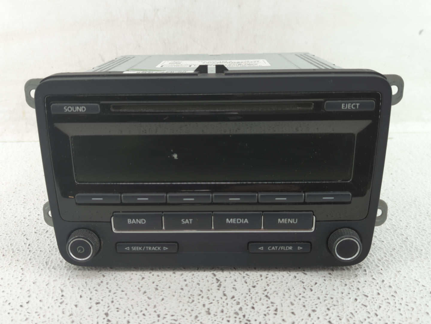 2015-2017 Volkswagen Jetta Radio AM FM Cd Player Receiver Replacement P/N:1K0 035 164 J Fits Fits 2015 2016 2017 OEM Used Au