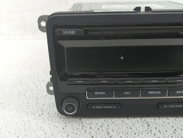 2015-2017 Volkswagen Jetta Radio AM FM Cd Player Receiver Replacement P/N:1K0 035 164 J Fits Fits 2015 2016 2017 OEM Used Auto Parts
