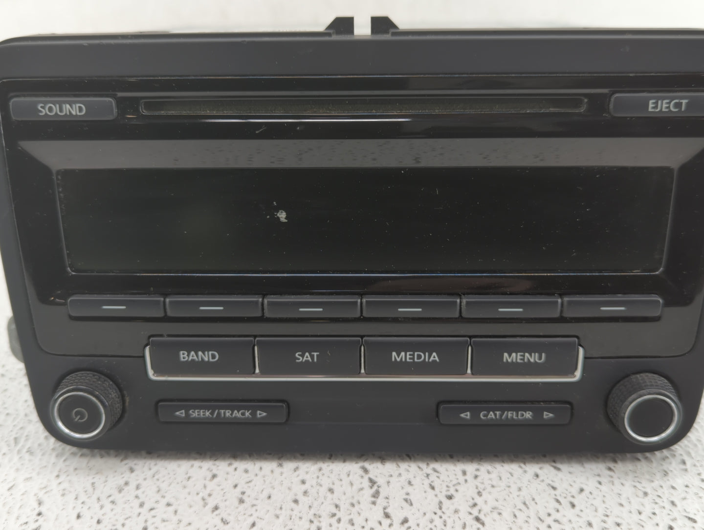 2015-2017 Volkswagen Jetta Radio AM FM Cd Player Receiver Replacement P/N:1K0 035 164 J Fits Fits 2015 2016 2017 OEM Used Au