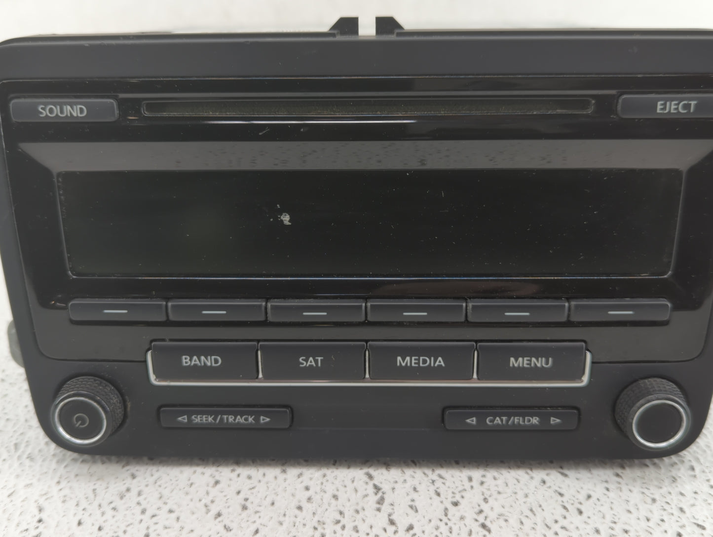 2015-2017 Volkswagen Jetta Radio AM FM Cd Player Receiver Replacement P/N:1K0 035 164 J Fits Fits 2015 2016 2017 OEM Used Au