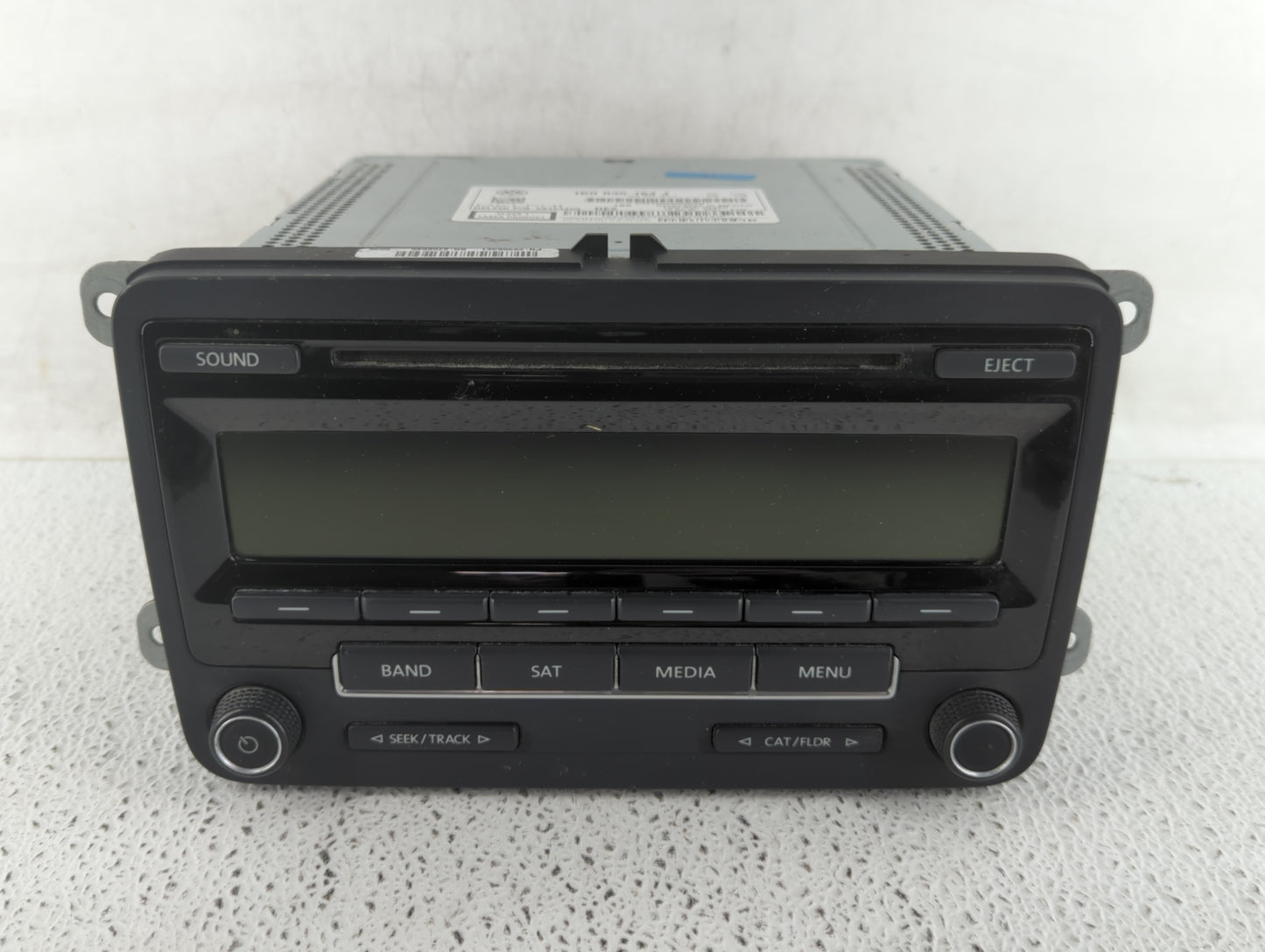 2015-2017 Volkswagen Jetta Radio AM FM Cd Player Receiver Replacement P/N:1K0 035 164 J Fits Fits 2015 2016 2017 OEM Used Au