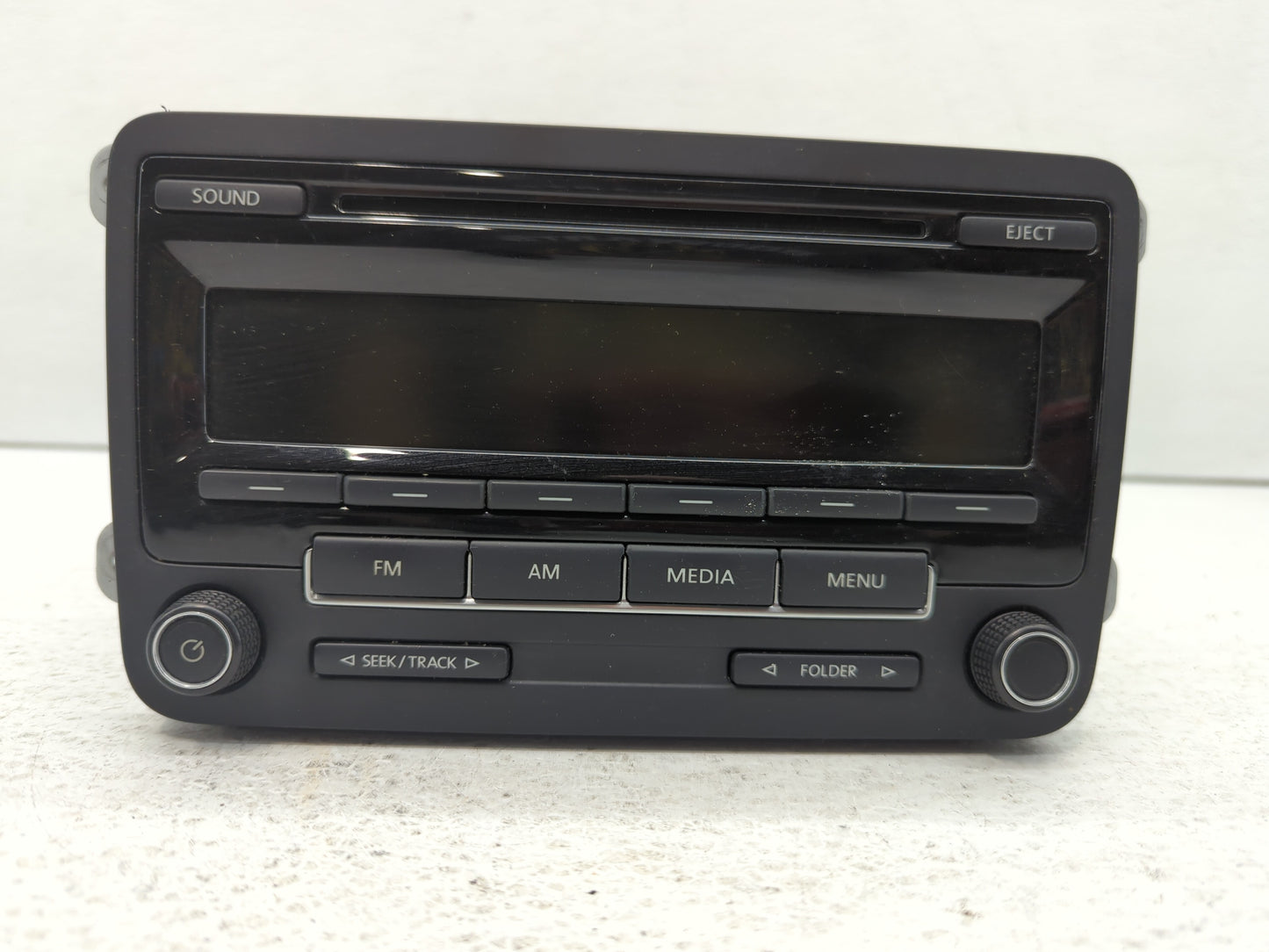 2015-2017 Volkswagen Jetta Radio AM FM Cd Player Receiver Replacement P/N:1K0 035 164 H 1K0 035 164 J Fits OEM Used Auto Par