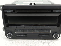 2011-2014 Volkswagen Jetta Radio AM FM Cd Player Receiver Replacement P/N:1K0 035 164 F 1K0 035 164 Fits OEM Used Auto Parts