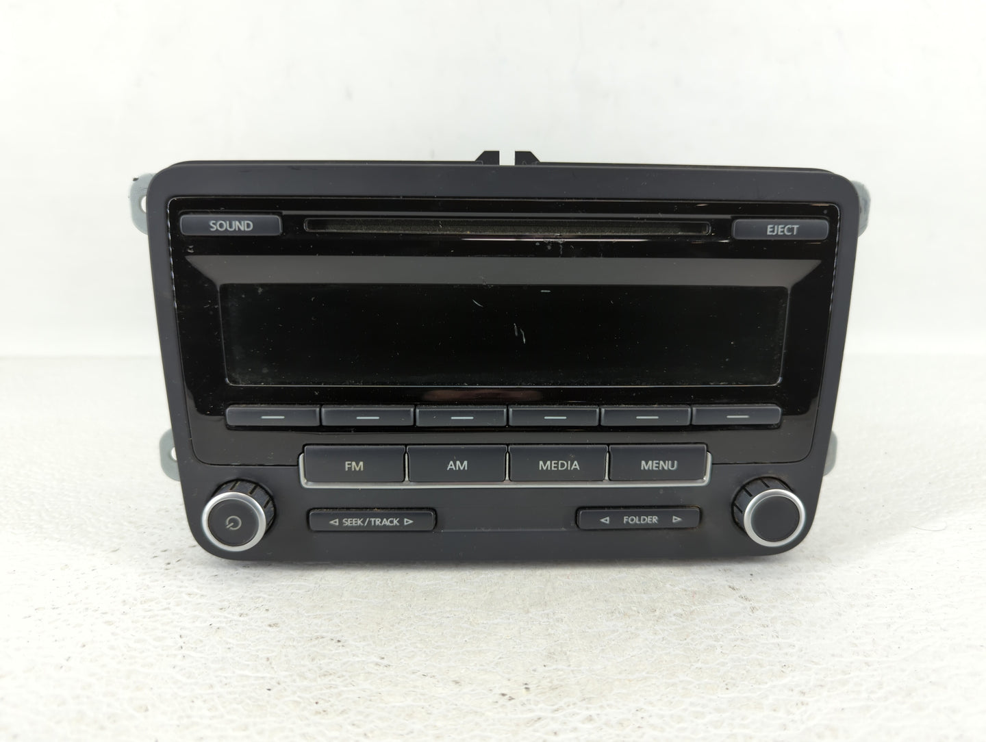 2011-2014 Volkswagen Jetta Radio AM FM Cd Player Receiver Replacement P/N:1K0 035 164 F 1K0 035 164 Fits OEM Used Auto Parts
