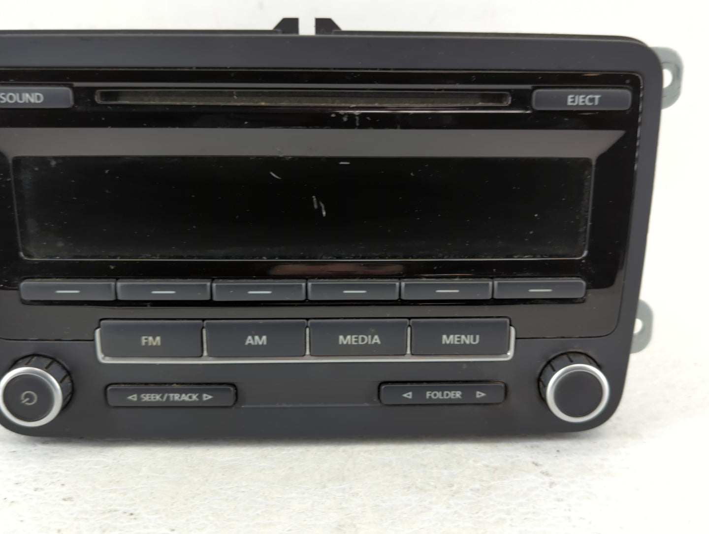 2011-2014 Volkswagen Jetta Radio AM FM Cd Player Receiver Replacement P/N:1K0 035 164 F 1K0 035 164 Fits OEM Used Auto Parts