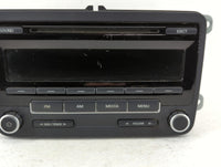 2011-2014 Volkswagen Jetta Radio AM FM Cd Player Receiver Replacement P/N:1K0 035 164 F 1K0 035 164 Fits OEM Used Auto Parts