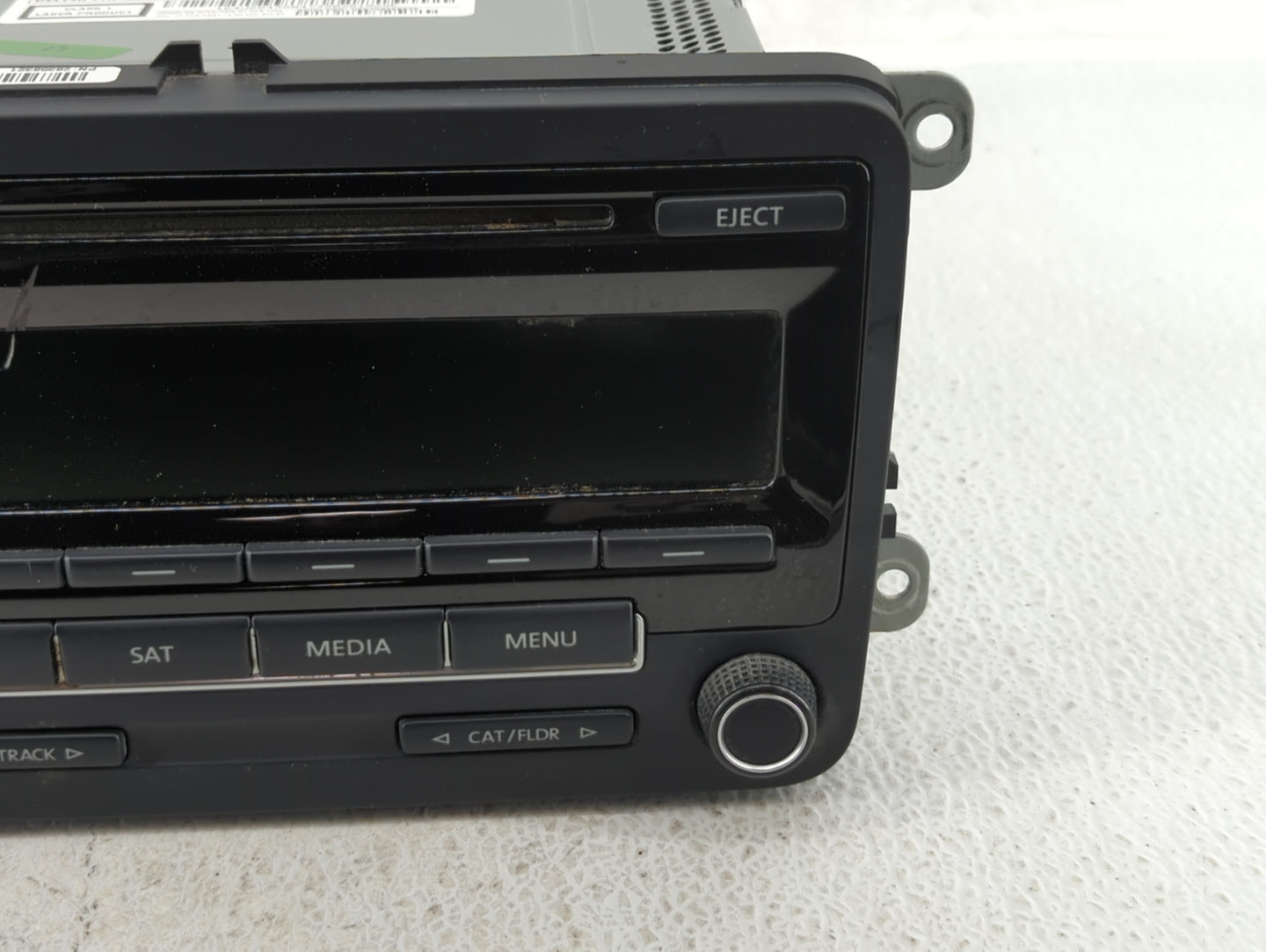 2015-2017 Volkswagen Jetta Radio AM FM Cd Player Receiver Replacement P/N:1K0 035 164 J Fits Fits 2015 2016 2017 OEM Used Au
