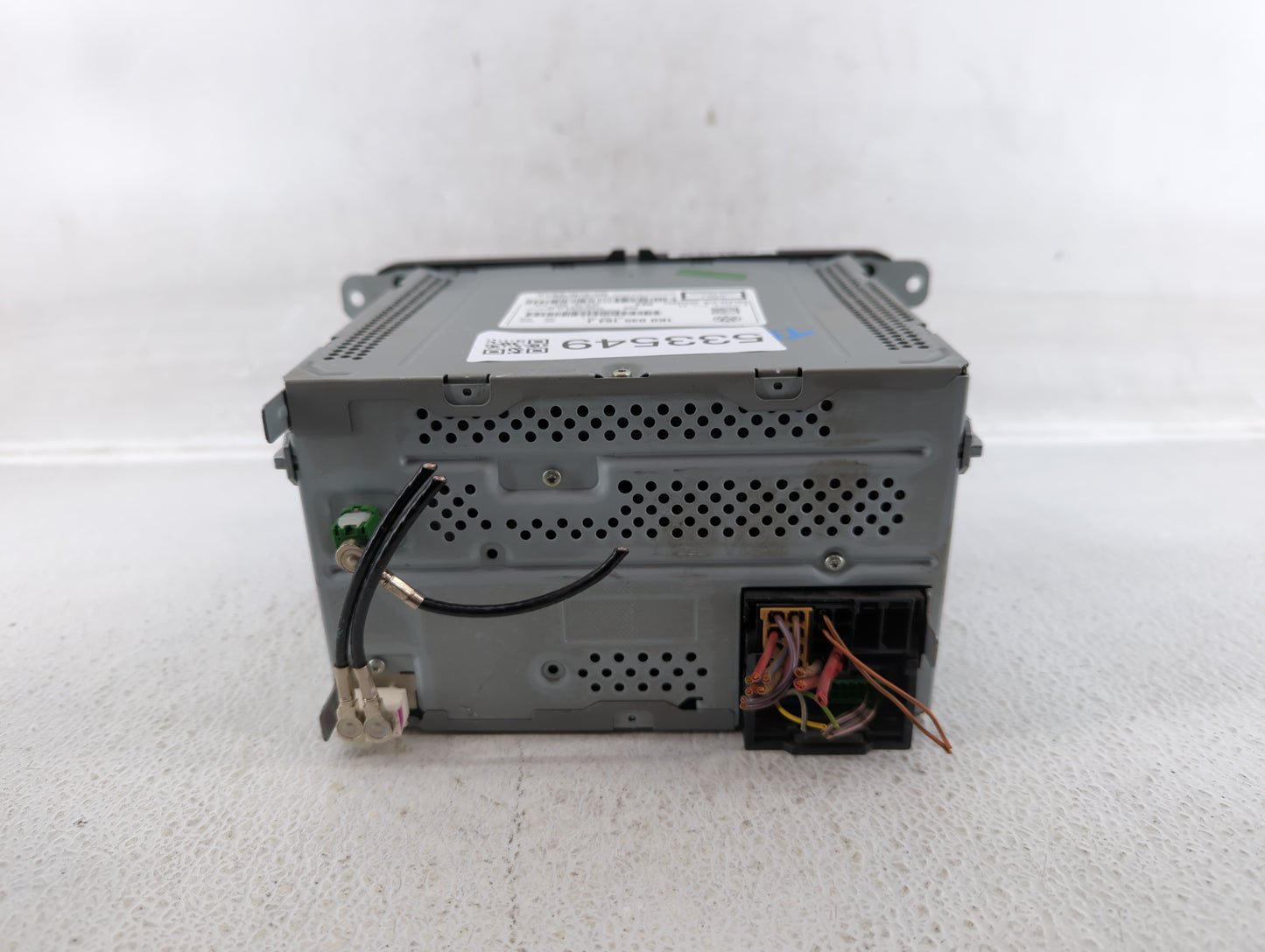 2015-2017 Volkswagen Jetta Radio AM FM Cd Player Receiver Replacement P/N:1K0 035 164 J Fits Fits 2015 2016 2017 OEM Used Au