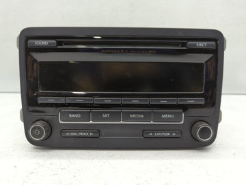 2015-2017 Volkswagen Jetta Am Fm Cd Player Radio Receiver 568968 - Oemusedautoparts1.com