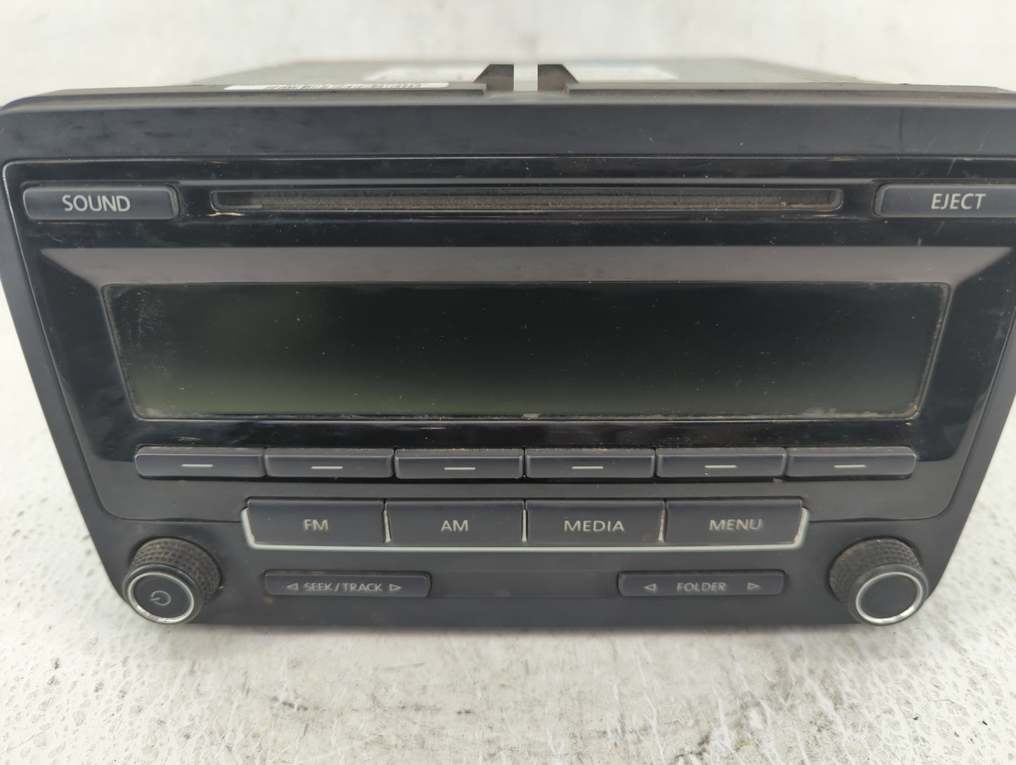 2015-2017 Volkswagen Jetta Radio AM FM Cd Player Receiver Replacement P/N:1K0 035 164 H Fits Fits 2014 2015 2016 2017 OEM Us