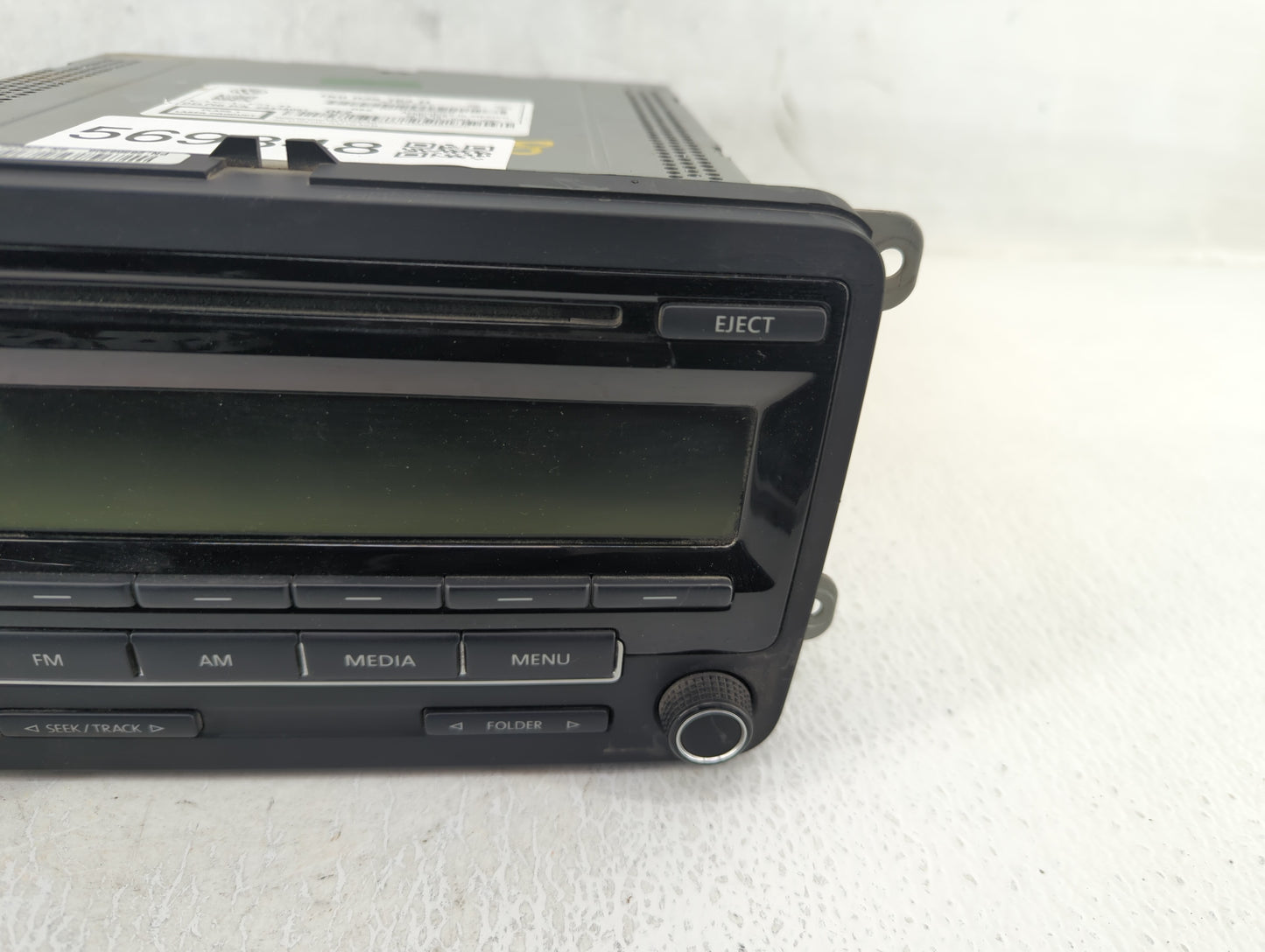 2015-2017 Volkswagen Jetta Radio AM FM Cd Player Receiver Replacement P/N:1K0 035 164 H Fits Fits 2014 2015 2016 2017 OEM Us