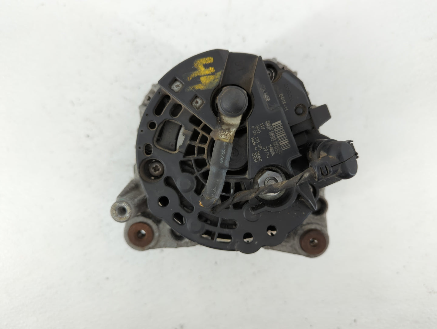 2005-2016 Volkswagen Jetta Alternator Replacement Generator Charging Assembly Engine OEM P/N:06F 903 023F Fits OEM Used Auto