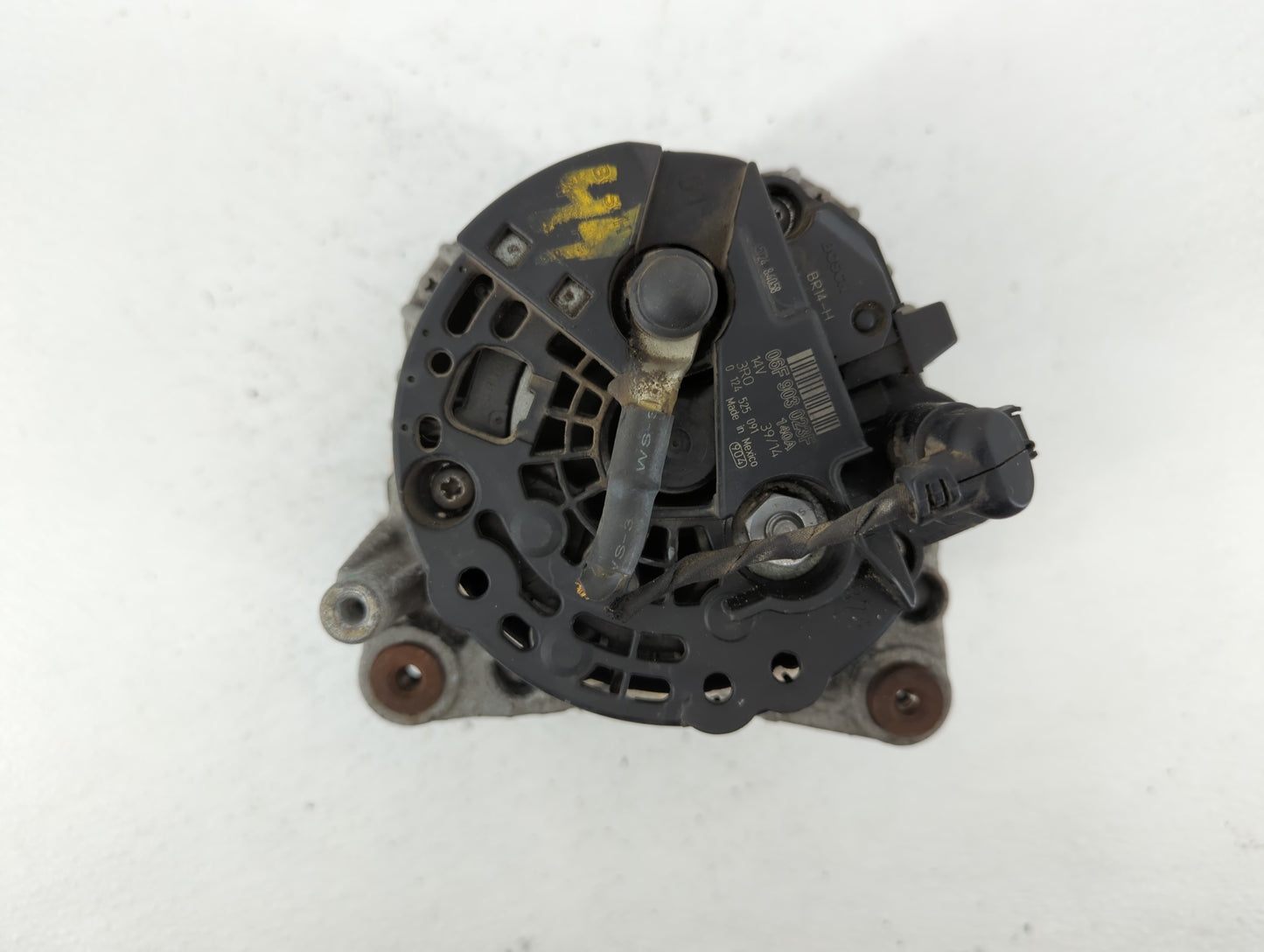 2005-2016 Volkswagen Jetta Alternator Replacement Generator Charging Assembly Engine OEM P/N:06F 903 023F Fits OEM Used Auto