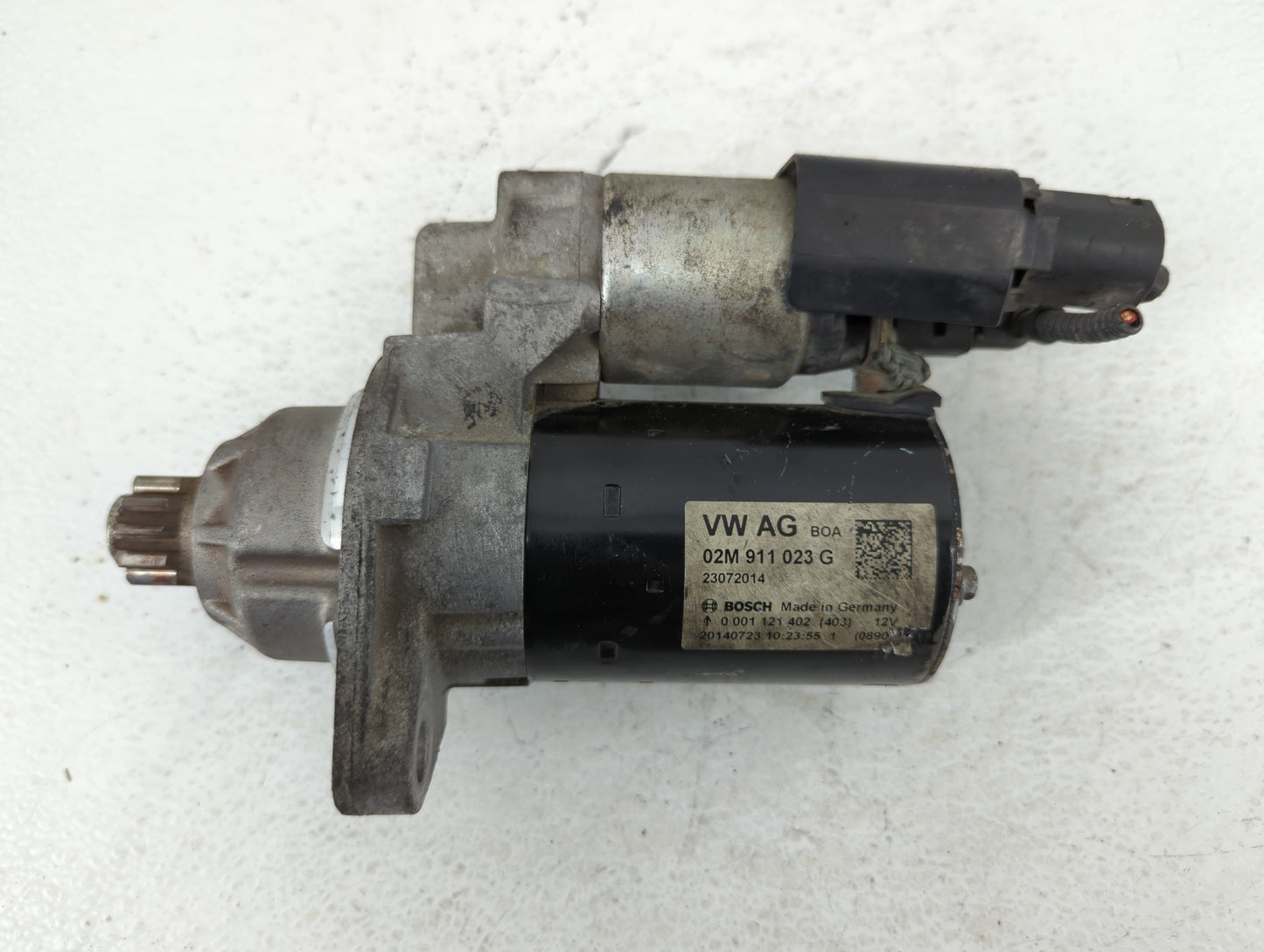 2012-2018 Volkswagen Jetta Car Starter Motor Solenoid OEM P/N:02M 911 023 G Fits Fits 2011 2012 2013 2014 2015 2016 2017 201