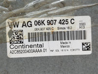 2015-2017 Volkswagen Jetta PCM Engine Control Computer ECU ECM PCU OEM P/N:06K 907 425 C Fits Fits 2015 2016 2017 OEM Used A
