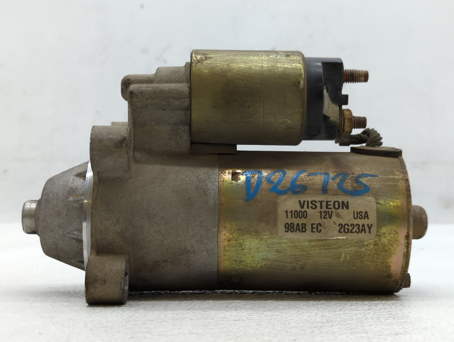 2015-2019 Volkswagen Jetta Car Starter Motor Solenoid OEM P/N:98AB 11000 EC Fits Fits 2015 2016 2017 2018 2019 OEM Used Auto