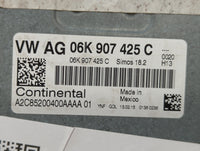 2015-2017 Volkswagen Jetta PCM Engine Control Computer ECU ECM PCU OEM P/N:06K 907 425 C Fits Fits 2015 2016 2017 OEM Used A