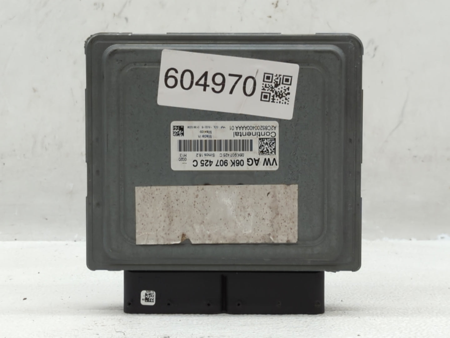 2015-2017 Volkswagen Jetta PCM Engine Control Computer ECU ECM PCU OEM P/N:06K 907 425 C Fits Fits 2015 2016 2017 OEM Used A
