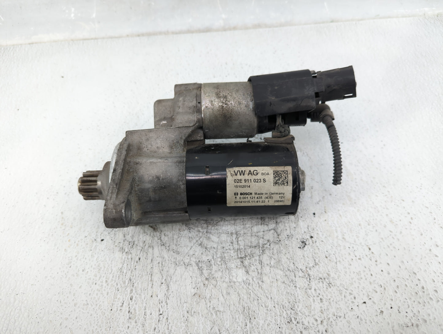 2012-2018 Volkswagen Jetta Car Starter Motor Solenoid OEM P/N:02E 911 023 S Fits Fits 2011 2012 2013 2014 2015 2016 2017 201