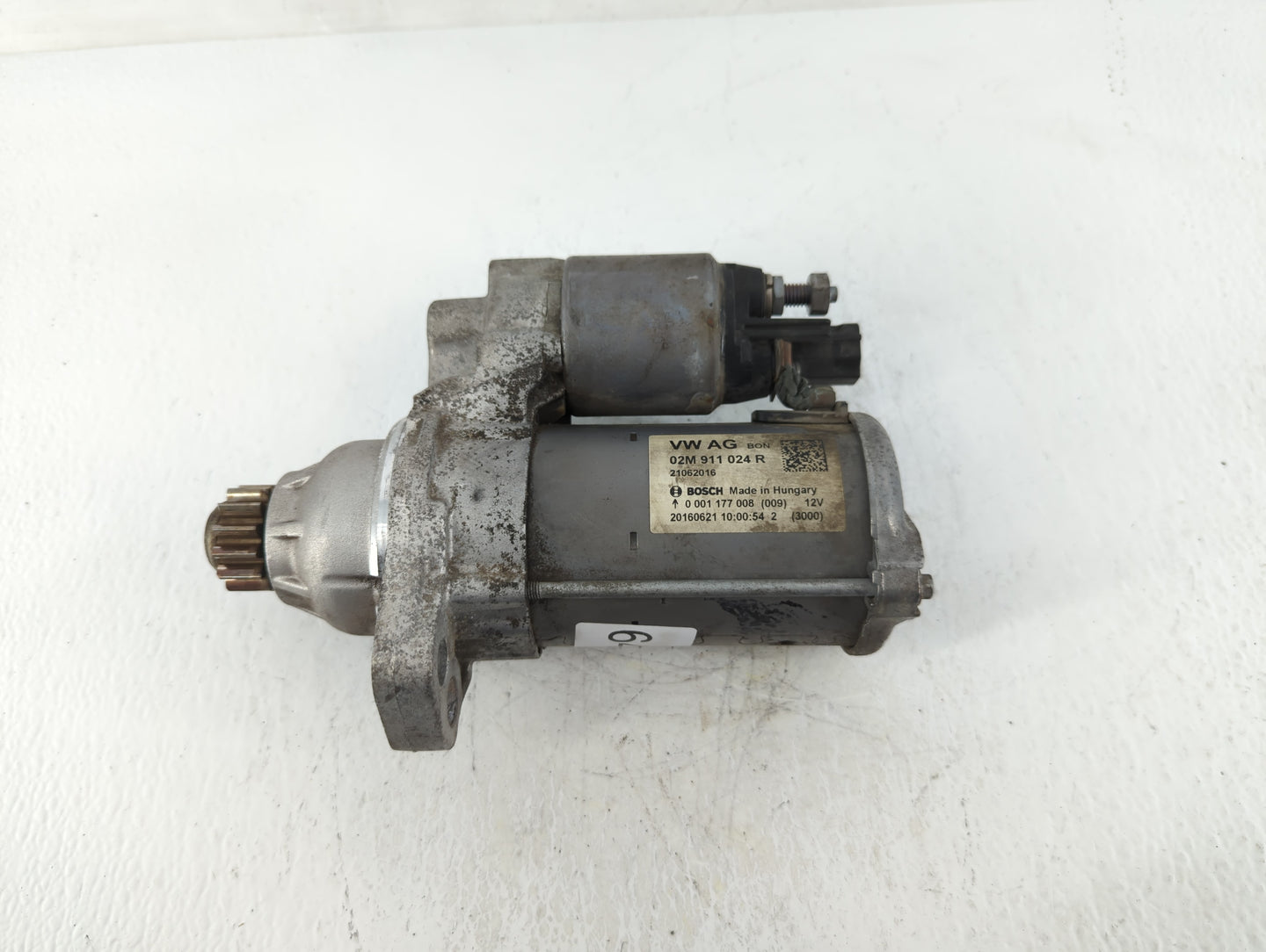 2015-2019 Volkswagen Jetta Car Starter Motor Solenoid OEM P/N:05012016 02M 911 024 R Fits Fits 2015 2016 2017 2018 2019 OEM 