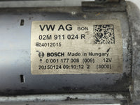 2014 Volkswagen Jetta Car Starter Motor Solenoid OEM P/N:02M 911 024 R Fits Fits 2015 2016 2017 2018 2019 2020 2021 2022 OEM