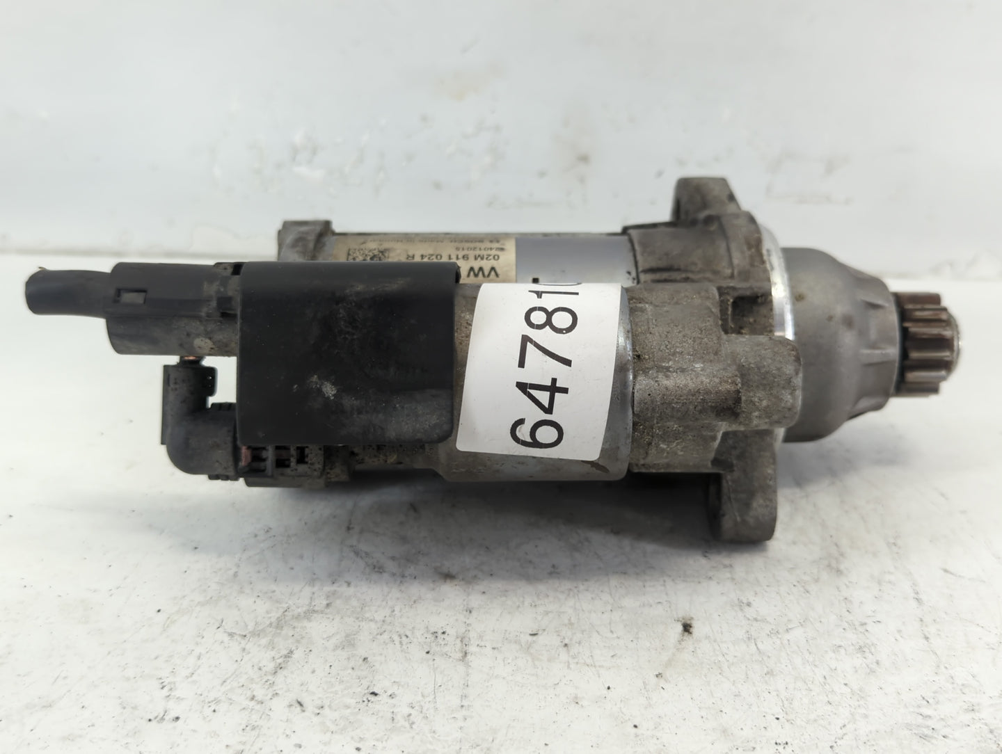 2014 Volkswagen Jetta Car Starter Motor Solenoid OEM P/N:02M 911 024 R Fits Fits 2015 2016 2017 2018 2019 2020 2021 2022 OEM