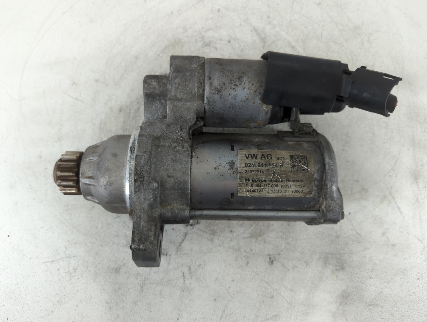 2014 Volkswagen Jetta Car Starter Motor Solenoid OEM P/N:20140723 0 001 177 008 Fits Fits 2015 2016 2017 2018 2019 2020 2021