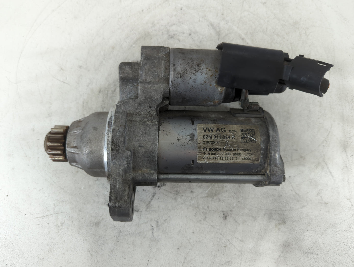 2014 Volkswagen Jetta Car Starter Motor Solenoid OEM P/N:20140723 0 001 177 008 Fits Fits 2015 2016 2017 2018 2019 2020 2021