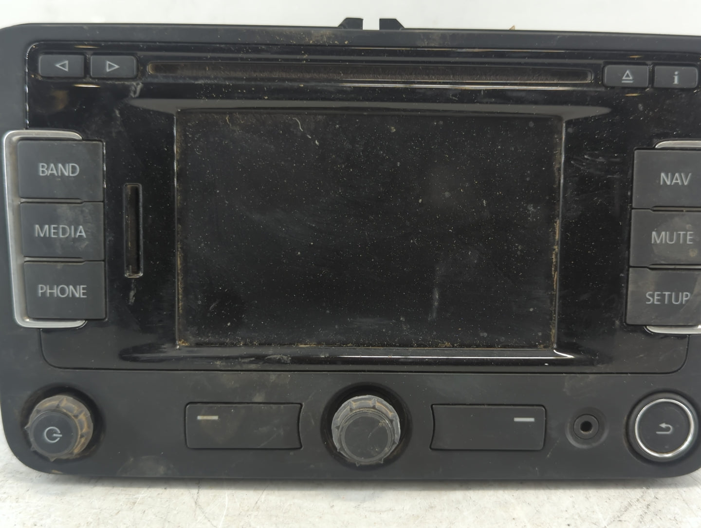 2015-2016 Volkswagen Jetta Radio AM FM Cd Player Receiver Replacement P/N:1Q0 035 274 CX Fits Fits 2015 2016 OEM Used Auto P