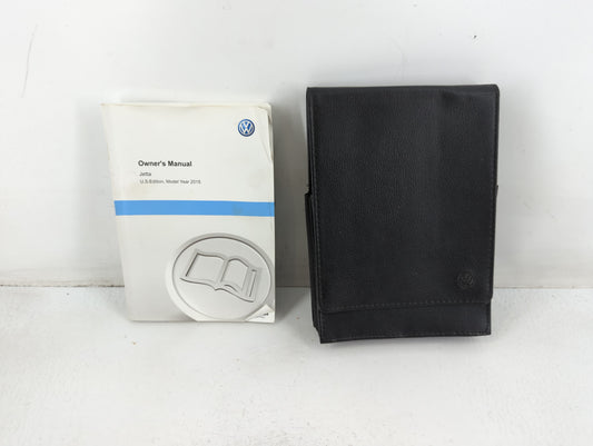 2015 Volkswagen Jetta Owners Manual Book Guide P/N:1525U1JT623 OEM Used Auto Parts - Oemusedautoparts1.com