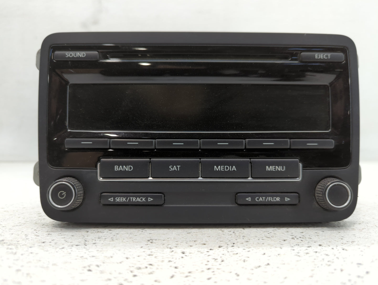 2015-2017 Volkswagen Jetta Radio AM FM Cd Player Receiver Replacement P/N:1K0 035 164 J Fits Fits 2015 2016 2017 OEM Used Au