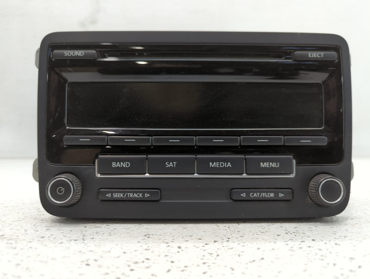 2015-2017 Volkswagen Jetta Radio AM FM Cd Player Receiver Replacement P/N:1K0 035 164 J Fits Fits 2015 2016 2017 OEM Used Au