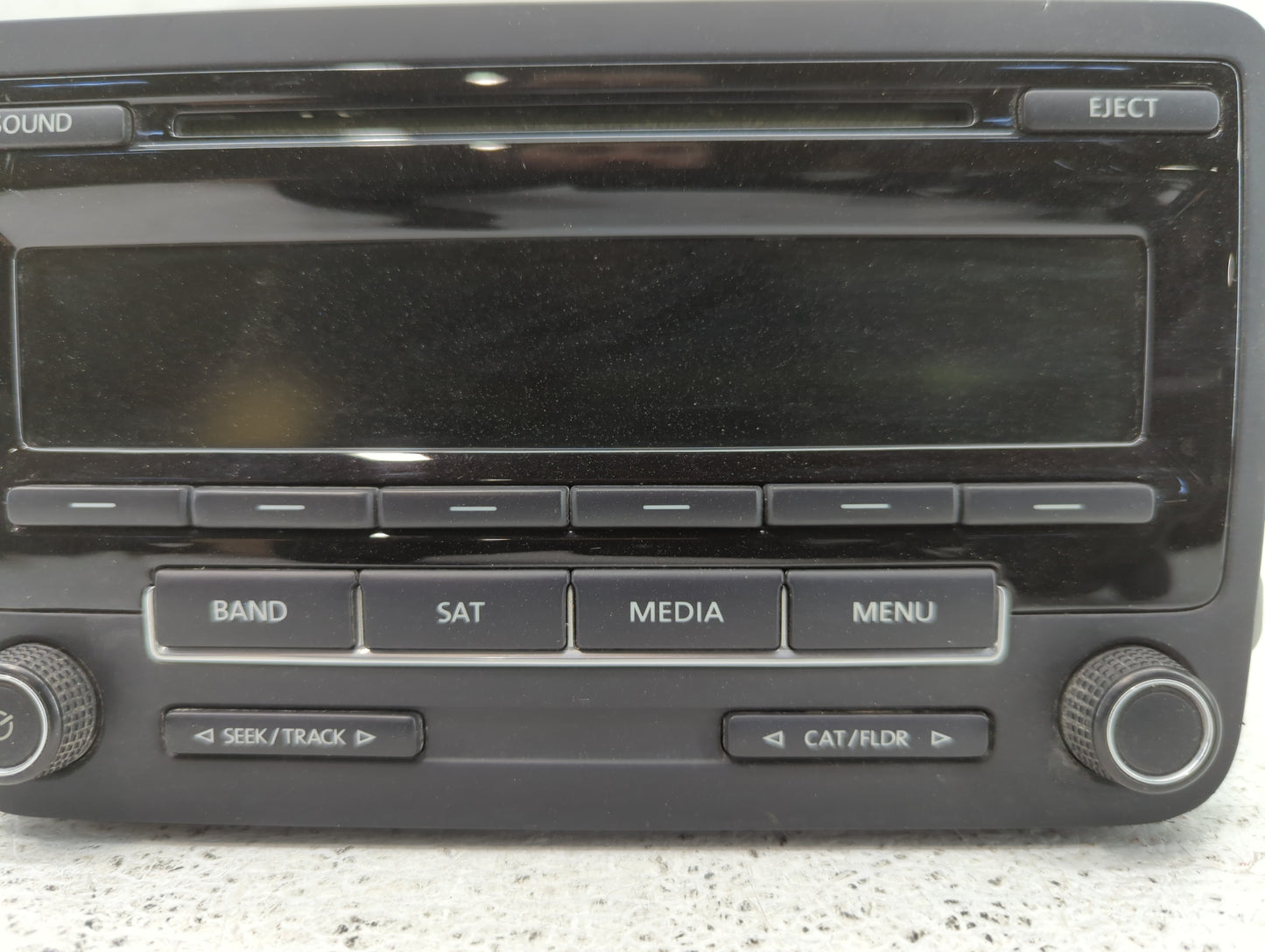 2015-2017 Volkswagen Jetta Radio AM FM Cd Player Receiver Replacement P/N:1K0 035 164 J Fits Fits 2015 2016 2017 OEM Used Au