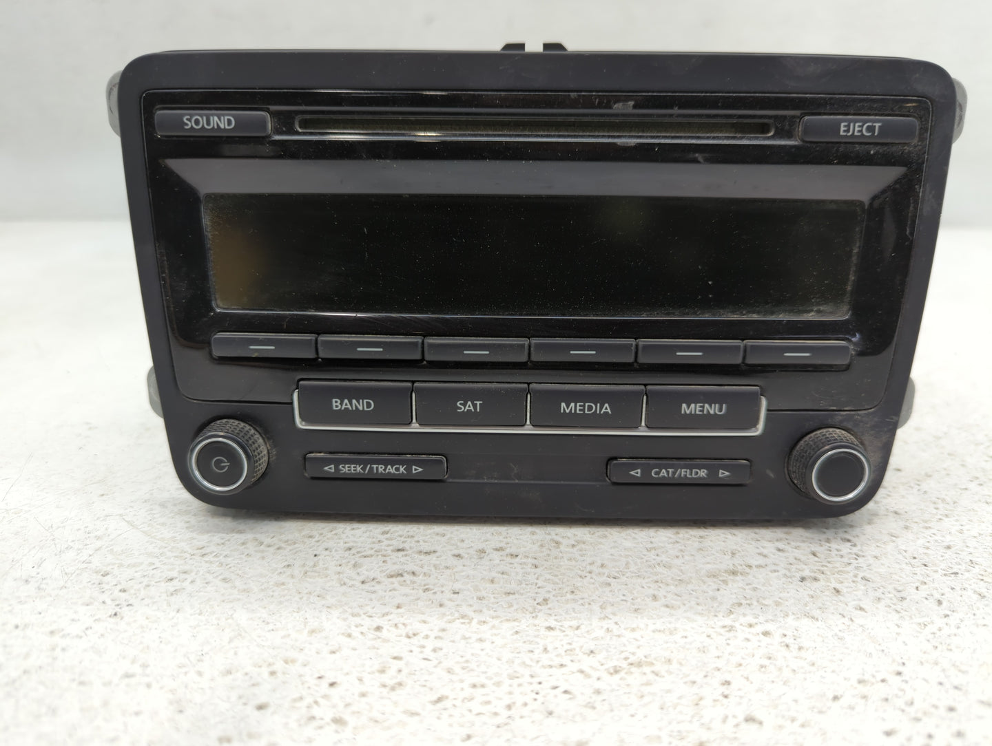 2015-2017 Volkswagen Jetta Radio AM FM Cd Player Receiver Replacement P/N:1K0 035 164 J Fits Fits 2015 2016 2017 OEM Used Au
