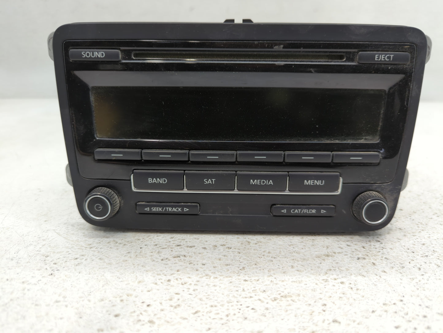 2015-2017 Volkswagen Jetta Radio AM FM Cd Player Receiver Replacement P/N:1K0 035 164 J Fits Fits 2015 2016 2017 OEM Used Au