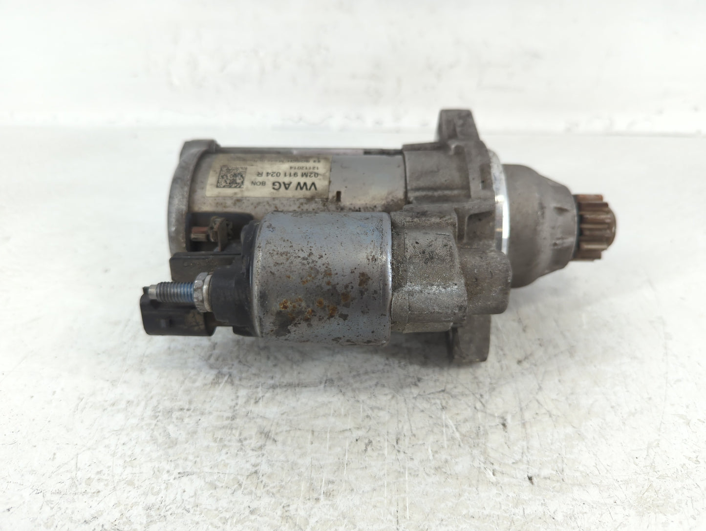 2014 Volkswagen Jetta Car Starter Motor Solenoid OEM P/N:02M 911 024 R Fits Fits 2015 2016 2017 2018 2019 2020 2021 2022 OEM