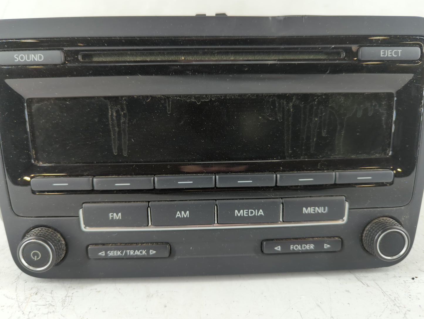 2015-2017 Volkswagen Jetta Radio AM FM Cd Player Receiver Replacement P/N:1K0 035 164 H Fits Fits 2014 2015 2016 2017 OEM Us