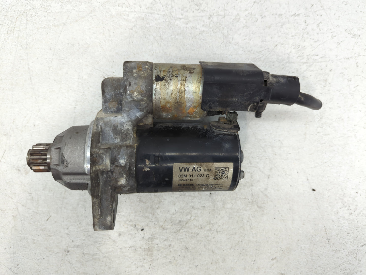2012-2016 Volkswagen Jetta Car Starter Motor Solenoid OEM P/N:16042015 02M 911 023 G Fits Fits 2012 2013 2014 2015 2016 2018