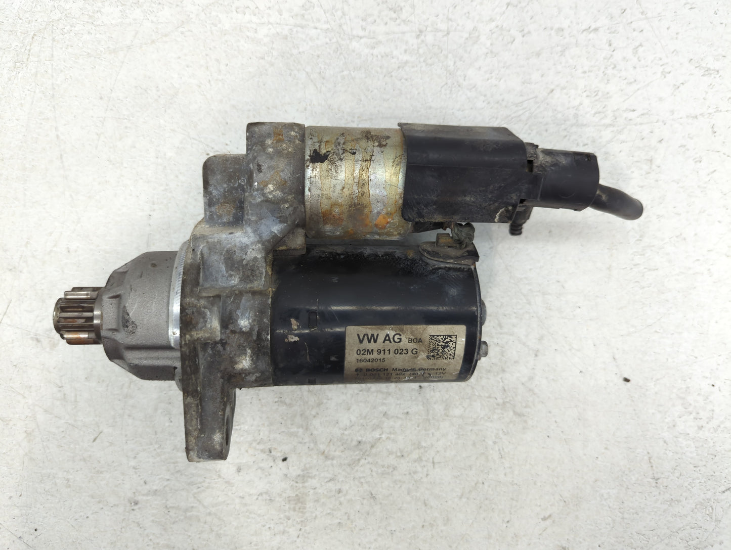 2012-2016 Volkswagen Jetta Car Starter Motor Solenoid OEM P/N:16042015 02M 911 023 G Fits Fits 2012 2013 2014 2015 2016 2018