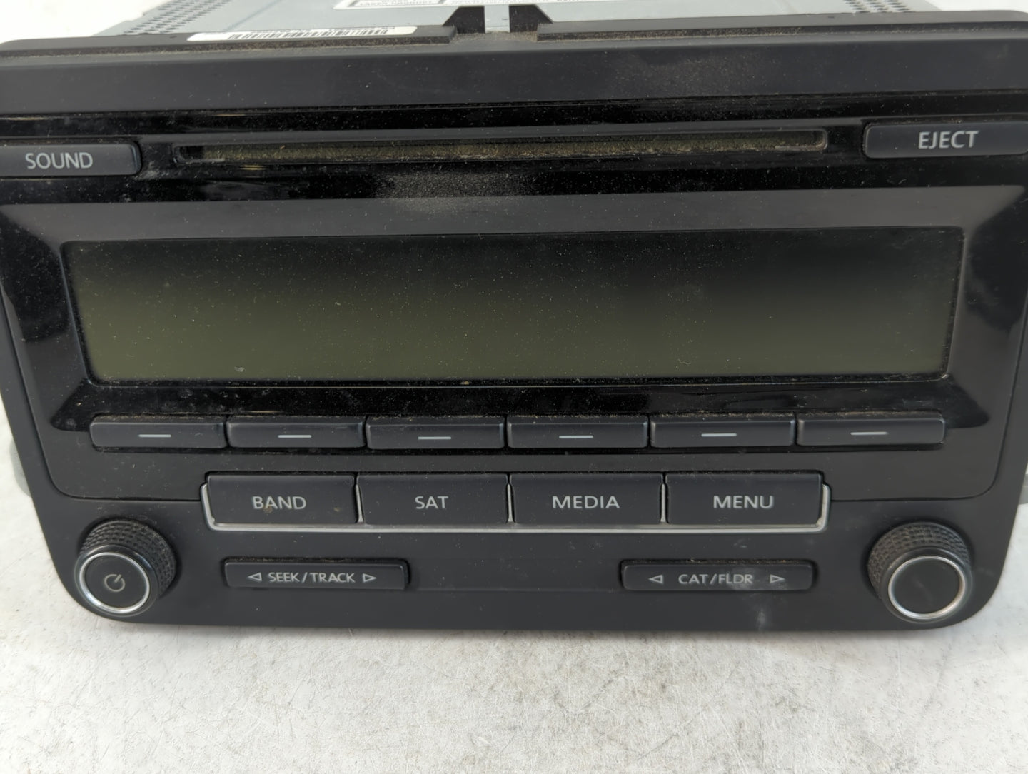 2015-2017 Volkswagen Jetta Radio AM FM Cd Player Receiver Replacement P/N:1K0 035 164 J Fits Fits 2015 2016 2017 OEM Used Au