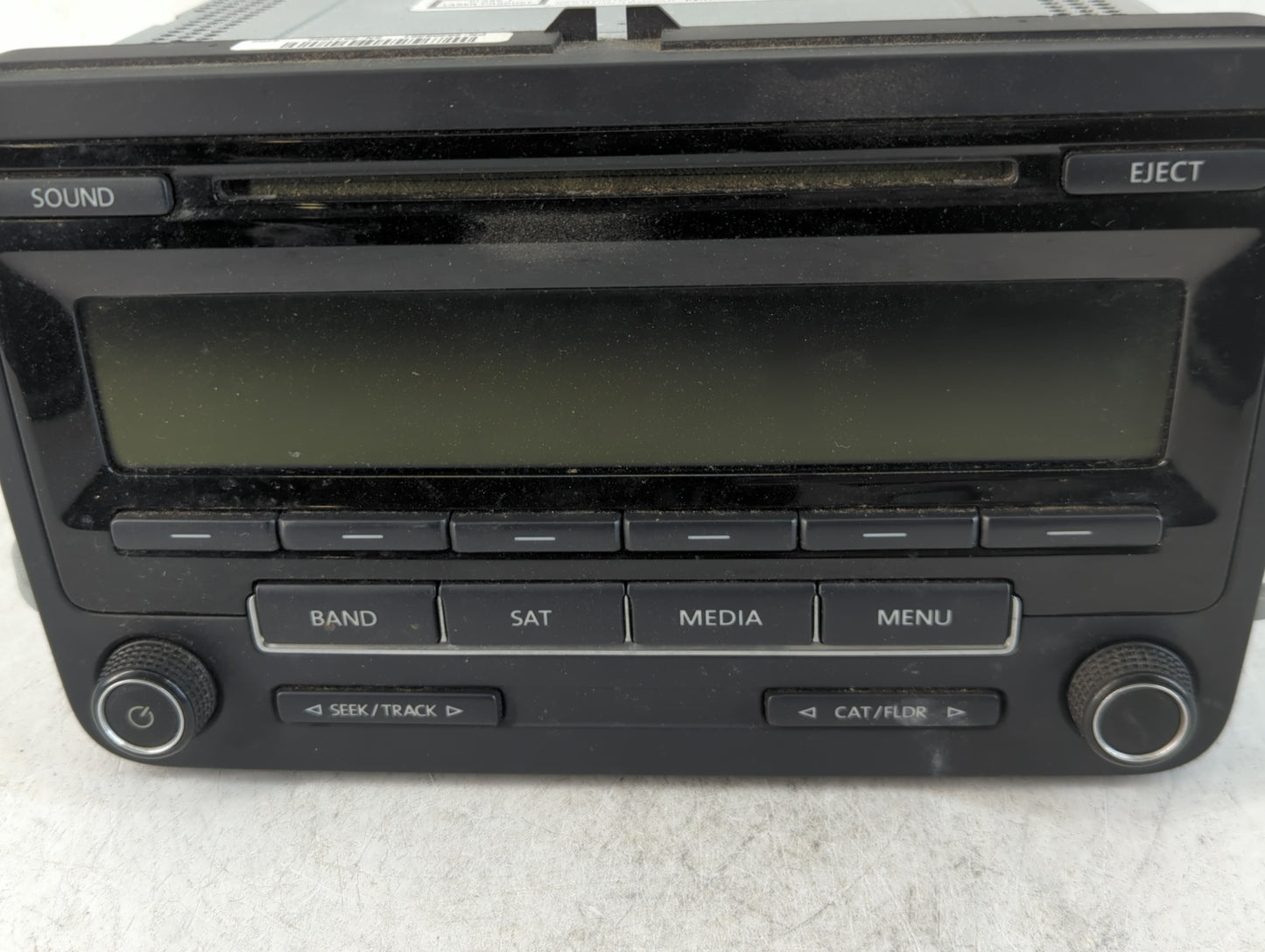2015-2017 Volkswagen Jetta Radio AM FM Cd Player Receiver Replacement P/N:1K0 035 164 J Fits Fits 2015 2016 2017 OEM Used Au