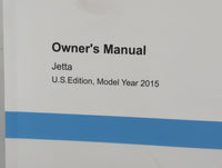 2015 Volkswagen Jetta Owners Manual Book Guide P/N:1525U1JT623 OEM Used Auto Parts - Oemusedautoparts1.com