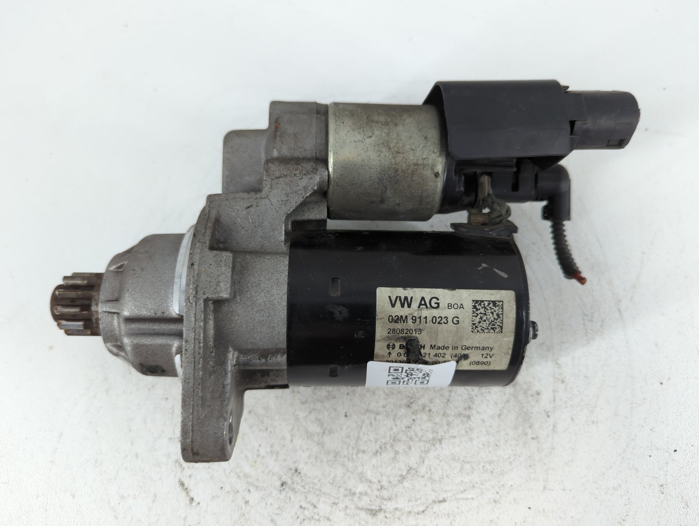 2012-2016 Volkswagen Jetta Car Starter Motor Solenoid OEM P/N:02M 911 023 G Fits Fits 2012 2013 2014 2015 2016 2018 OEM Used