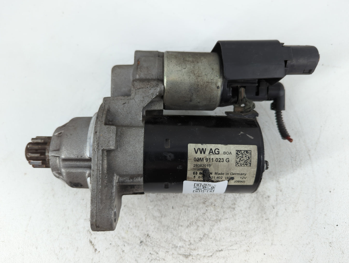 2012-2016 Volkswagen Jetta Car Starter Motor Solenoid OEM P/N:02M 911 023 G Fits Fits 2012 2013 2014 2015 2016 2018 OEM Used
