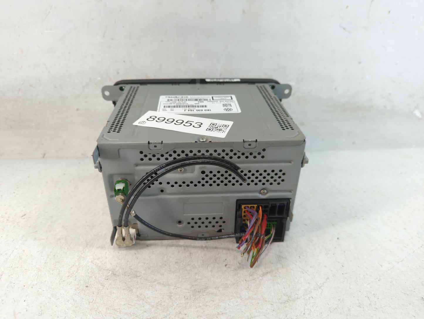 2015-2017 Volkswagen Jetta Radio AM FM Cd Player Receiver Replacement P/N:1K0 035 164 J Fits Fits 2015 2016 2017 OEM Used Au