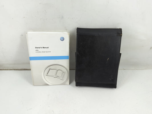 2015 Volkswagen Jetta Owners Manual Book Guide P/N:1525U1JT623 OEM Used Auto Parts - Oemusedautoparts1.com