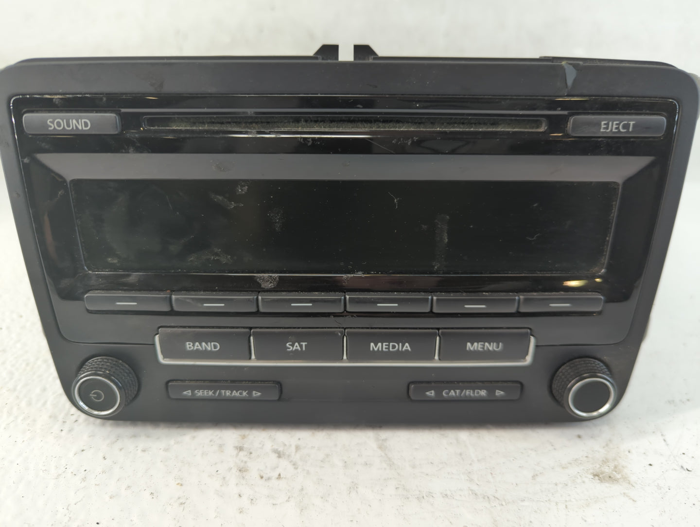 2012-2017 Volkswagen Jetta Radio AM FM Cd Player Receiver Replacement P/N:1K0 035 164 J Fits Fits 2012 2013 2014 2015 2016 2