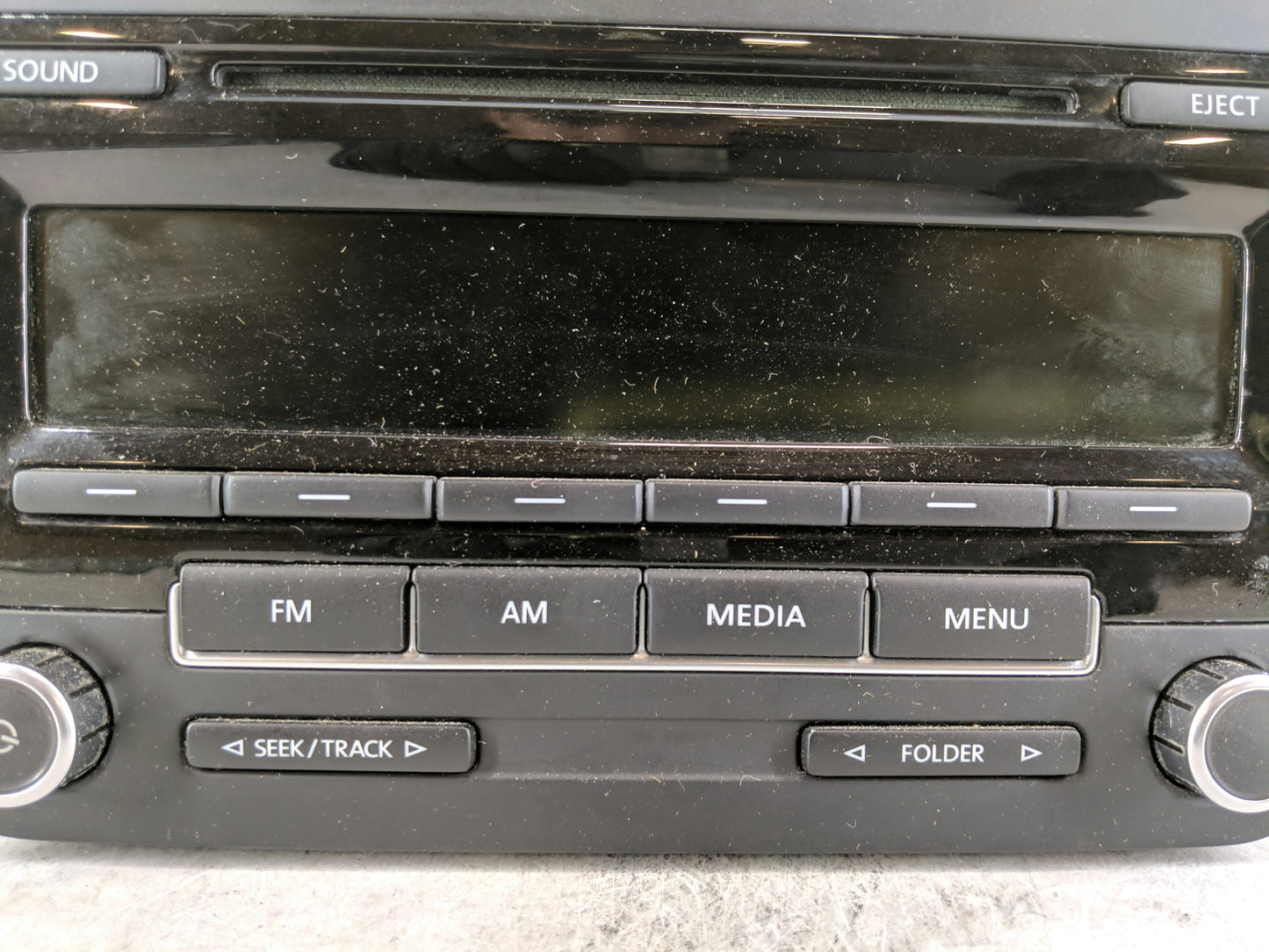 2012-2015 Volkswagen Passat Radio AM FM Cd Player Receiver Replacement P/N:1K0 035 164 D Fits Fits 2011 2012 2013 2014 2015 